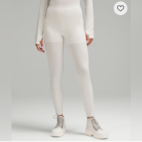 Lululemon High-Rise Base Layer Tight 28" in Bone NWT - Picture 7 of 7